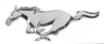 New! 2005 - 2009 Ford Mustang Chrome Grill Emblem Ornament 8" Front. Fixed Price $29.95.