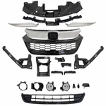 18PCS For 19-22 Honda Hr-v Grille Kits Radiator Cover Fog Lights Brackets. Fixed Price $99.99.
