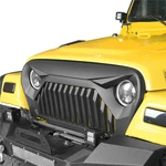 Angry Bird Front Grille W/ Mesh Inserts Matte Black Fit 97-06 Jeep Wrangler Tj. Fixed Price $89.99.