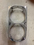 1969 Gto Fixed Headlight Bezel, GM#9796397 Rh. Fixed Price $100.00.