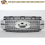Painted Ux Ingot Silver Grille 2017-2019 Ford F250 F350 F-250 F-350 Platinum. Fixed Price $237.99.
