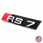 Audi RS7 Front Grille Bumper Radiator Lettering Emblem Badge Logo Sport Chrome. Fixed Price $24.99.
