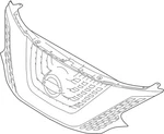 Genuine Infiniti Grille Assembly F23101A66A. Fixed Price $1417.53.