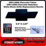 2001-2006 Chevrolet Suburban Tahoe Matte Black Aluminum Bowtie Emblem 96143KM. Fixed Price $59.99.