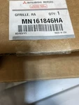 Mitsubishi Galant Genuine Front Right Side Grill MN161846HA New Box. Fixed Price $65.95.