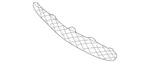 Genuine Mercedes-benz Grille 210-885-04-53. Fixed Price $143.00.