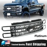 Ford F250 F350 Super Duty 2023 2024 2025 Front Grille Chrome Platinum Style. Fixed Price $265.99.