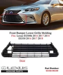 Genuine Lexus ES350 ES300H 2016-18 Front Bumper Lower Grille Molding 5310206150. Fixed Price $100.00.