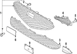 Genuine Hyundai Outer Grille 86562-G9510. Fixed Price $170.31.