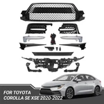 Upper Grille/ Fog Light Set+ Lower Trim For Corolla 2020-2022 Front Bumper. Fixed Price $118.90.
