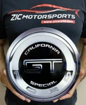 Ford Mustang California Special Gas Cap Steel Sign. Fixed Price $44.95.