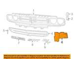 Chrysler Oem 11-14 Challenger Grille Components-closure Panel 68146707AA. Fixed Price $33.04.