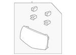2021-2023 Acura Tlx Genuine Outer Cover Oem 71125-TGV-A01. Fixed Price $799.27.