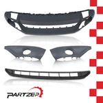 Front Bumper Lower Valance Spoiler Trim Panel Bezel 4PC Set For 2011-14 Touareg. Fixed Price $99.58.