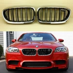 2011-16 Matte Black Chrome M5 Style Front Grille For Bmw F10/F11 520I 535I 550I. Fixed Price $84.45.