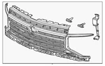 Genuine Gm Grille Assembly 85775014. Fixed Price $832.13.