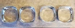 1969 Firebird Trans Am Headlight Bezels Matching Set Of 4. Fixed Price $48.00.
