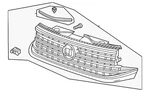 Genuine Volkswagen Grille Assembly 3CN-853-651-AB-LDB. Fixed Price $303.07.