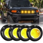 X For Toyota RAV4 2019-2023 Svt Style Front Grille Amber Led Light. Fixed Price $15.99.