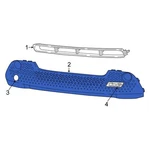 For Fiat 500 2012-2019 68111678AB Front Lower Grille. Fixed Price $143.21.