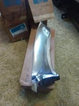 58-62 Nos Ugly! #12 Eyebrow Front Grill Oval Gm Original #3740212READ Desc!. Fixed Price $99.99.