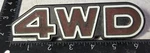 Subaru Wagon 4WD Circa '79 Front Grille Emblem 6920 59 350 7047. Fixed Price $12.00.
