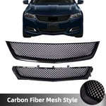 Front Upper Lower Grille Mesh Carbon Fiber Style For Chevrolet Impala 2014-2020. Fixed Price $149.99.