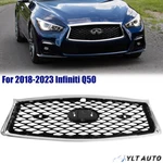 For 2018-2022 23 Infiniti Q50 Chrome Bezel Front Bumper Grille Base Models. Fixed Price $60.99.