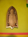 1958 Oldsmobile Grille Emblem Badge Hood Ornament Trim Metal 574767. Fixed Price $35.00.