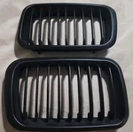 Front Kidney For Bmw Series E36 1997-1999 Matte Black Grille Twin Bar 2X. Fixed Price $44.99.