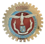 Cannes France Automobile Club Car Grille Badge. Fixed Price $20.95.