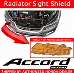 Genuine 2013 2015 Honda Accord Sedan Radiator Sight Shield 71106-T2A-A00. Fixed Price $43.21.
