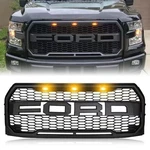 2015 2016 2017 Ford F150 F-150 Raptor Style Front Grille Bumper Black. Fixed Price $82.99.