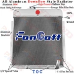 CC4950 Aluminum Row Radiator For 1949 1950 Plymouth Deluxe Special 3.6L. Fixed Price $153.99.