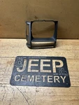 84-90 Jeep Cherokee Xj Comanche Mj Oem Pass Rh Headlight Bezel Gray 8955000680. Fixed Price $29.99.
