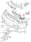 Genuine Porsche Cayman 987C Grille Frame Right Satin Black 9875055540201C. Fixed Price $151.23.