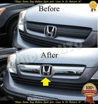Chrome Front Grille Covers Overlay For 2007-2009 Honda Cr-v Crv 08. Fixed Price $29.99.