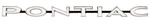 1967-69 Firebird; "pontiac" Front Grill Emblem; With Hardware; Gm Licensed; Oer. Fixed Price $32.99.
