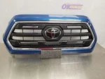 18 Toyota Tacoma SR5 Grille Blue 8T0 Chrome Surround Without Radar. Fixed Price $400.00.