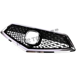 For 2017 - 2020 Acura Mdx Front Bumper Upper Grille W/chrome Molding. Fixed Price $257.99.