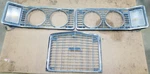 1973 Mercury Montego Mx Brougham Gt Fastback Front Center L+r Head Light Grilles. Fixed Price $799.00.