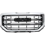 Front Bumper Grille Fit For 2016-2019 Gmc Sierra 1500 With Chrome 23496236. Fixed Price $157.00.