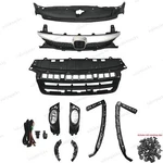 9PC For Civic 2009-2011BUMPER Radiator Cover Grille Mesh Fog Lights Bezel Kit. Fixed Price $113.92.