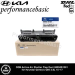 Oem Active Air Shutter Flap Duct 86950B1001 For Hyundai Genesis G80 3.8L 15-17. Fixed Price $224.44.