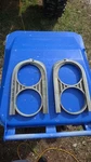 1959 Ford Edsel Headlight Trim Bezel - Pair. Fixed Price $300.00.