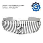 New Oem Gm Chrome Grille Assembly Bumper 2008-2011 Buick Lucerne 25803735. Fixed Price $2609.96.