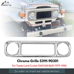 53111-90301 Chrome Grille For Toyota Land Cruiser FJ40 FJ45 BJ40 1979-1984 Us. Fixed Price $149.00.