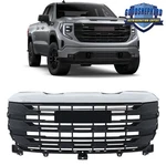 84878062 Front Upper Bumper Grille Set For Gmc Sierra 1500 Pro Truck 2022-2024. Fixed Price $190.73.