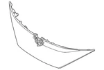 Genuine Nissan Grille Assembly 62310-5MP0A. Fixed Price $381.49.