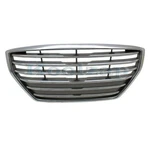 Fits 15-16 Genesis & 2017 G80 Front Grille Assembly Silver W/satin Chrome. Fixed Price $392.95.